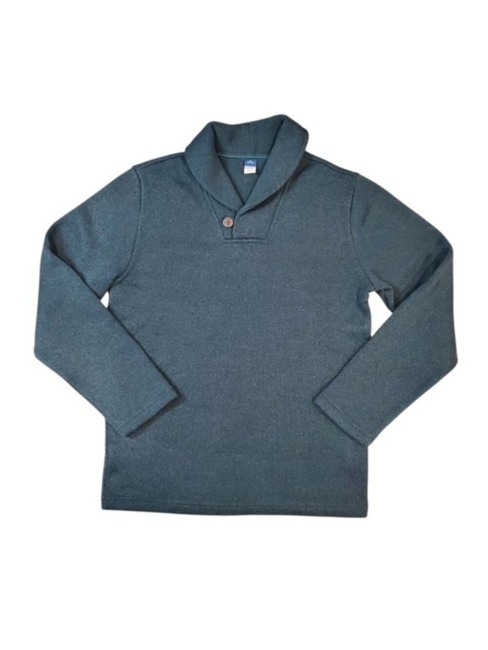 Old Navy Sweater Boys Size XL 14-16 Green Long Sleeve Cowl Neck Shawl